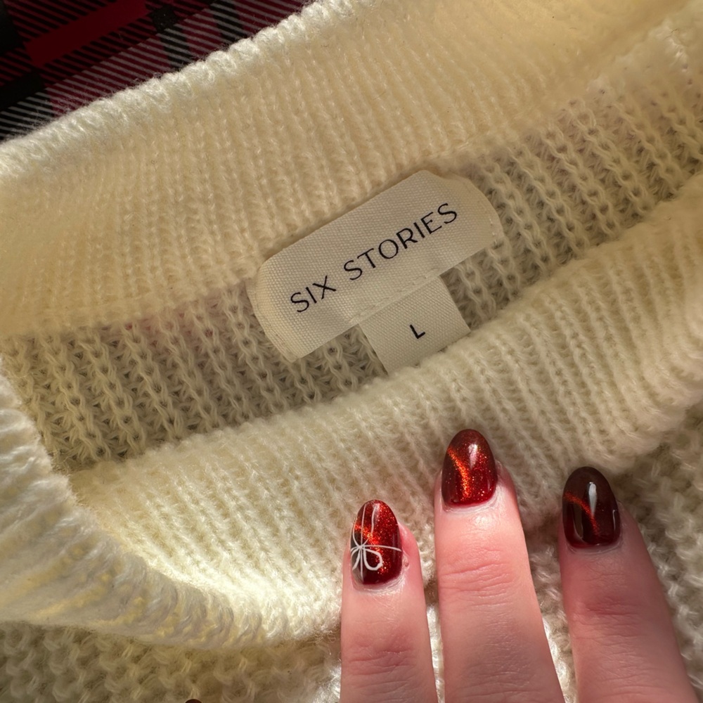 Women's Sweater- Last Christmas as a Miss - Picture 4 of 4